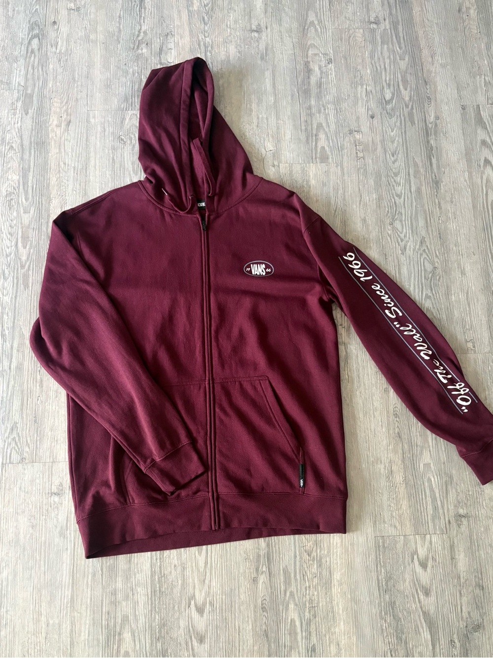 Vans Men's Full-Zip Hoodie Sweater - Size XL